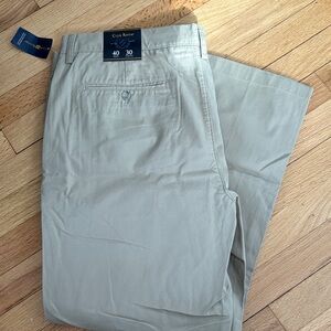 Club Room Men's Khaki Chinos